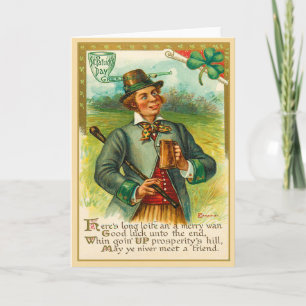 Vintage St Patrick's Day Card