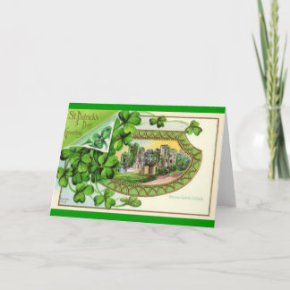 Vintage St Patricks Day Card