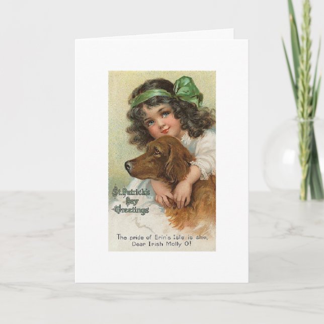 Vintage - St. Patrick's Day Friends, Card (Front)