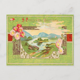 Vintage St. Patrick's Day Greetings Postcard