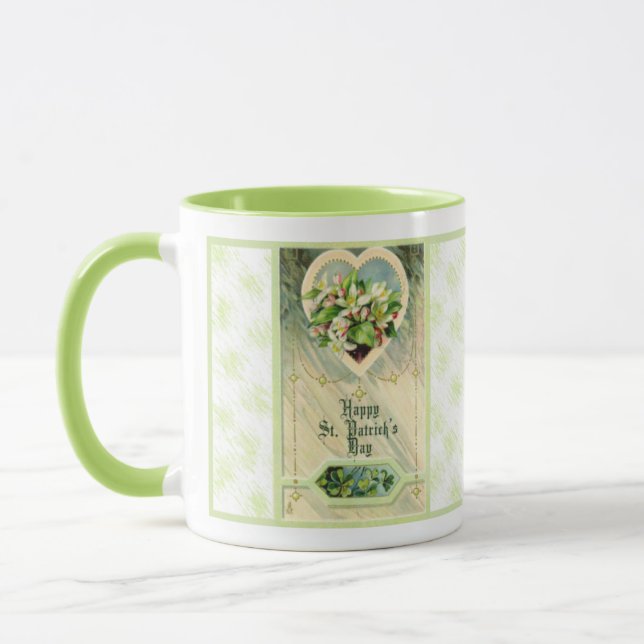Vintage St. Patrick's Day Mug (Left)