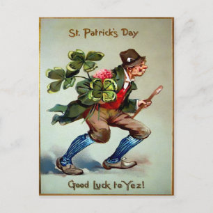 Vintage St. Patrick's Day Postcard
