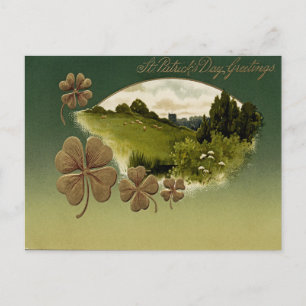 Vintage St Patrick's Day Postcard