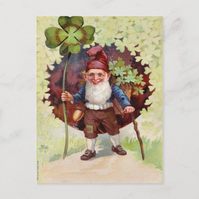 Vintage St Patrick's Day Postcard (Front)
