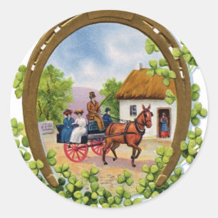 Vintage St. Patrick's Day Sticker