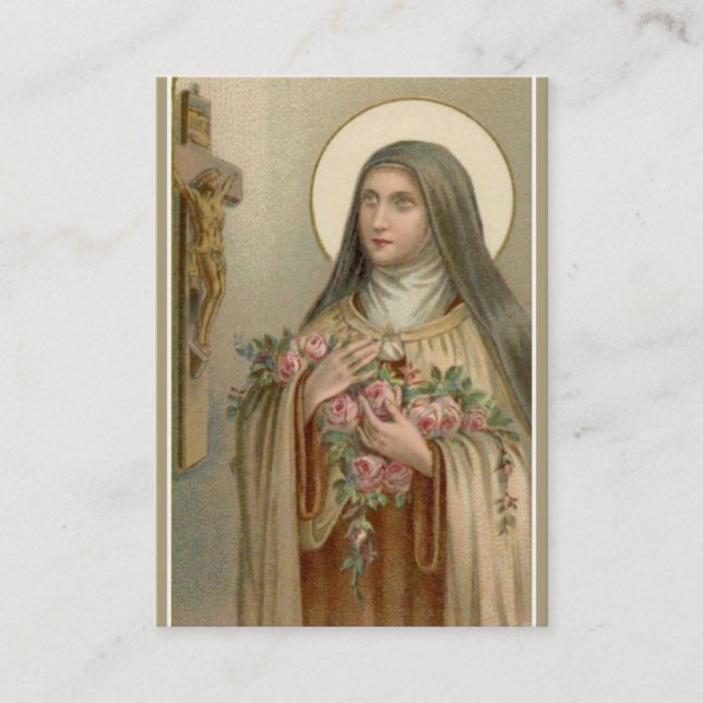 Vintage St. Therese the Little Flower Novena Cards (Front)