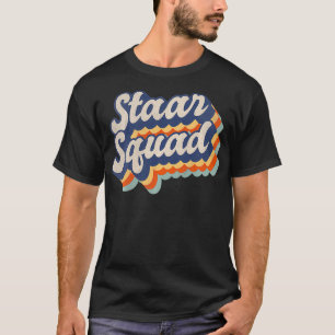 Vintage Staar Squad Elementary Teacher Test Day Te T-Shirt