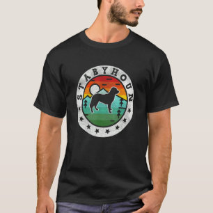 Vintage Stabyhoun Retro Dog Mom Dad T-Shirt