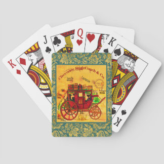 Vintage StageCoach Playing Cards by Artist