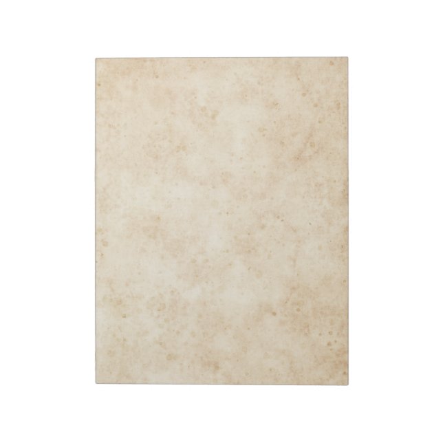 Vintage stained old parchment paper look notepad (Rotated)