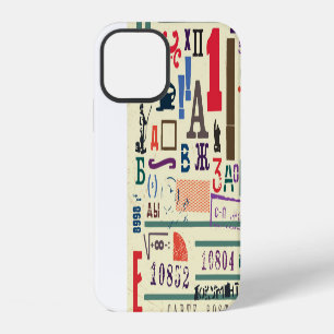 Vintage Stamp: Document Decor iPhone 12 Case