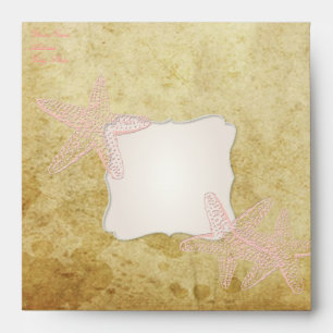 Vintage Starfish Envelope
