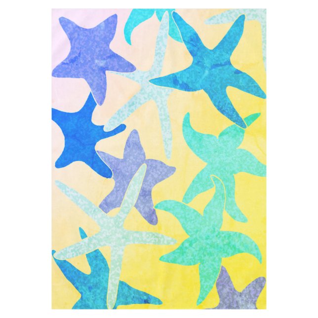 Vintage Starfish Tablecloth (Front)