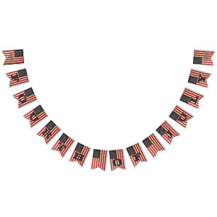 Vintage Stars and Stripes American Bunting