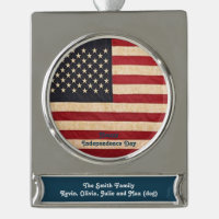Vintage Stars and Stripes Weathered American Flag
