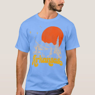 Vintage State of Arkansas Mid Century Distressed A T-Shirt