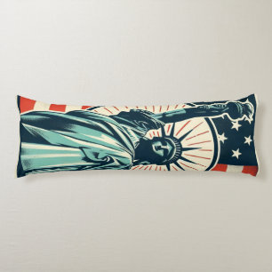 Vintage, Statue of Liberty Body Cushion