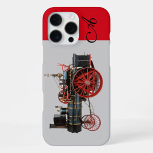 VINTAGE STEAM LOCOMOTIVE MONOGRAM iPhone 16 PRO MAX CASE