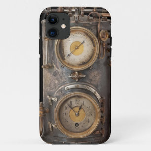 Vintage Steam Punk Clock Case-Mate iPhone Case