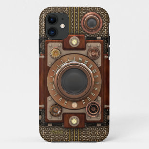 Vintage Steampunk Camera #1D (De Luxe!) iPhone 11 Case