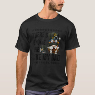 Vintage Steampunk Cat Gnome Daddy For Men And Cat T-Shirt