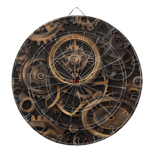 Vintage Steampunk Dartboard