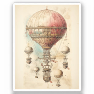 Vintage Steampunk Hot Air Balloon (4)