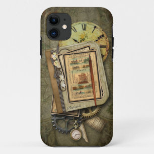 Vintage Steampunk Travel iPhone 5 Case