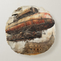 Vintage Steampunk Zeppelin (3)