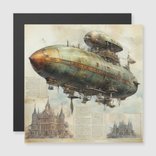 Vintage Steampunk Zeppelin (7)