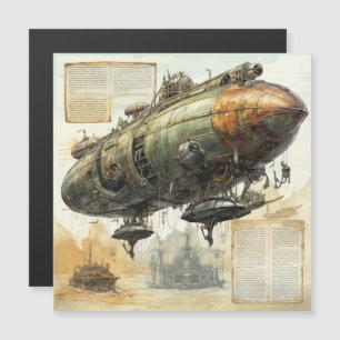 Vintage Steampunk Zeppelin (8)