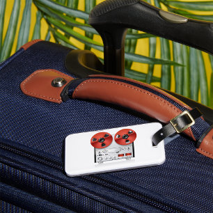 Vintage Stereo Luggage Tags