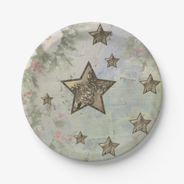 Vintage Sterne Paper Plate (Front)
