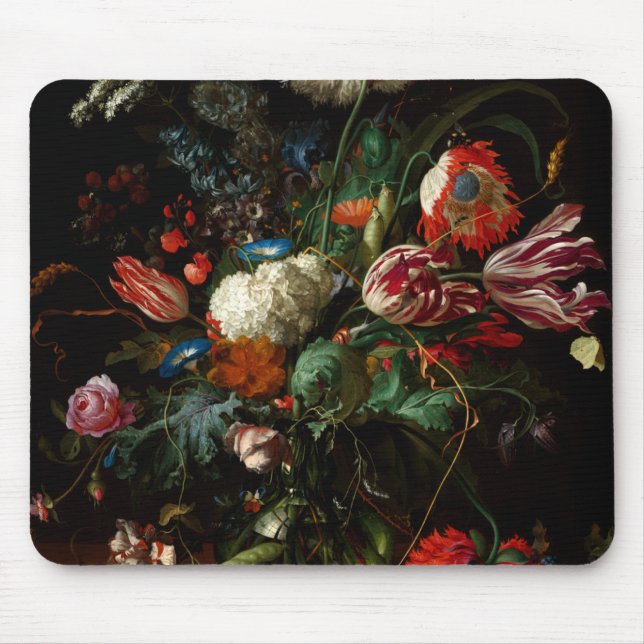 Vintage Still Life Mouse Pad (Front)