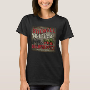 Vintage Stilwell Oklahoma Strawberries Farmer Souv T-Shirt