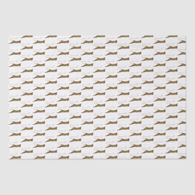 Vintage Stingray Drawing Tissue Paper (Front)