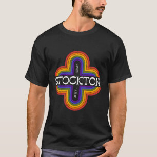 Vintage Stockton California 1850 Souvenir T-Shirt