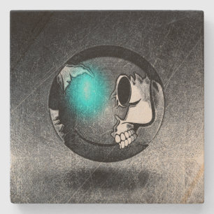 Vintage Stone Walkermoji Undercoat Coaster