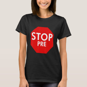 Vintage Stop Pre - Marathon Running Legend Runner T-Shirt