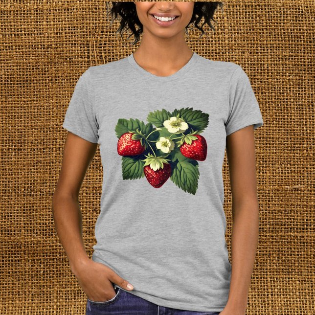 Vintage strawberries T-Shirt (Creator Uploaded)