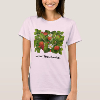 Vintage Strawberry Plant T-Shirt