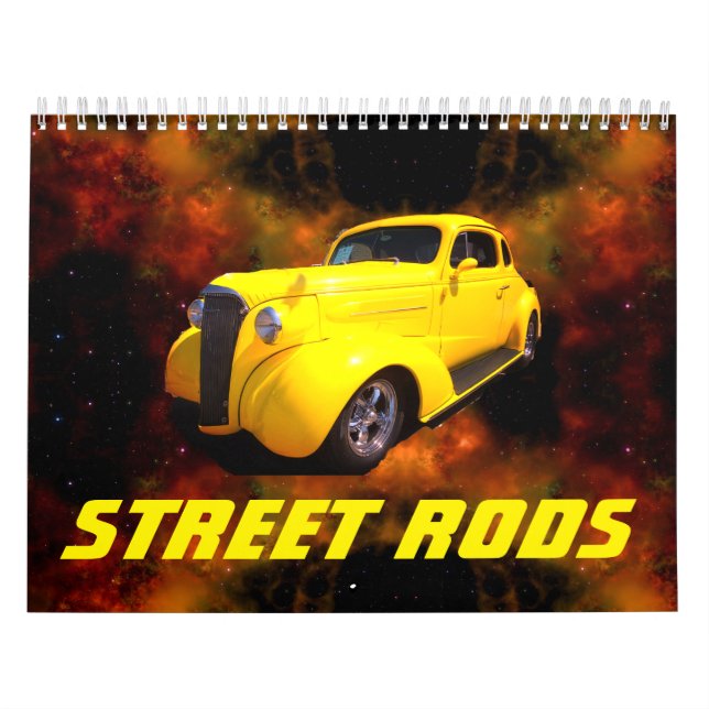 Vintage Street Rods Calendar (Cover)