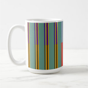 Vintage Striped Personalised - Mug