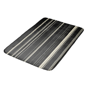 Vintage Stripes  Bath Mat