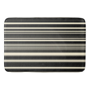 Vintage Stripes  Bath Mat