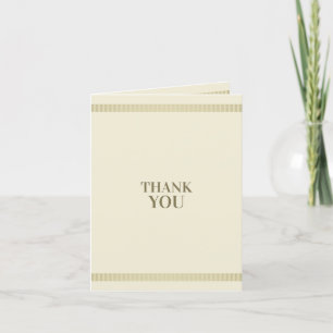 Vintage Stripes, Customer Thank You Card