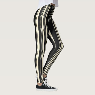 Vintage Stripes  Leggings