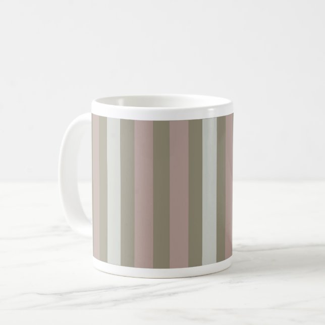 Vintage Stripes Mug (Front Left)