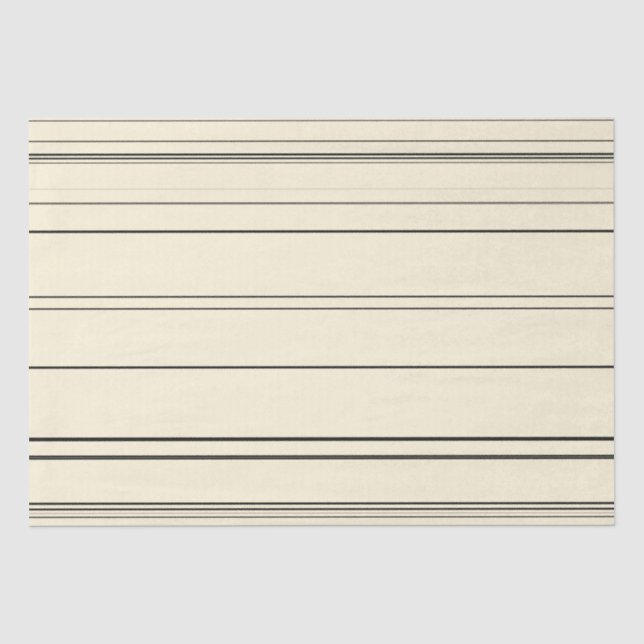Vintage Stripes   Tissue Paper (Front)