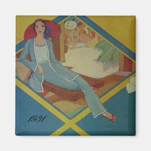 Vintage Style 1931 Magnet